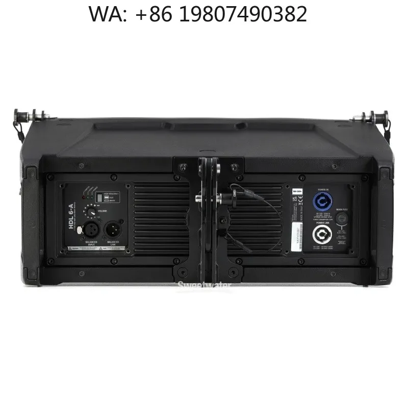 1000W 8 Ohm Waterproof Line Array Speaker 10 Inch Passive Floor Standing XLR Speakon Audio