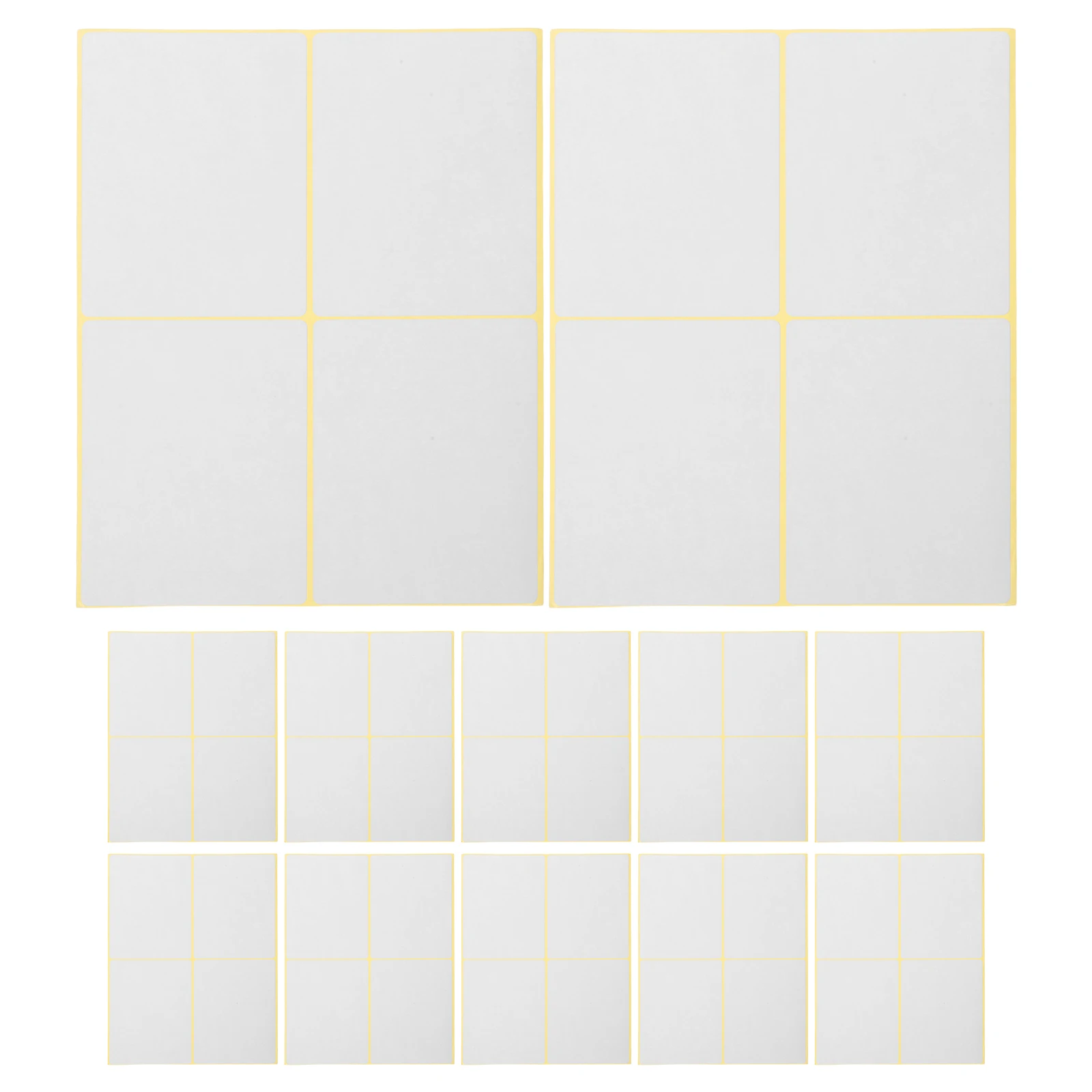 

30 Sheets Address Label Sticker Labels for Envelopes Blank Clear Printer Mailing