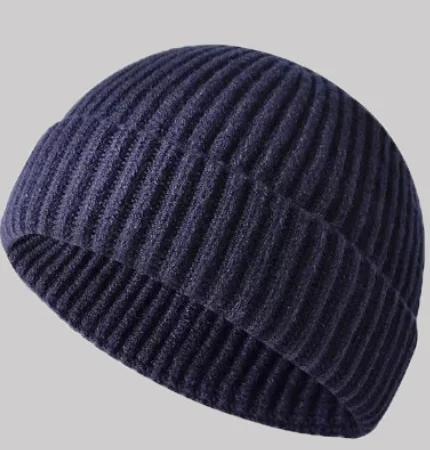 1PC Trendy Style Knitted Hat for Men & Women Caps Wool Fashion Simple Warm Skullies Beanies Solid Autumn Winter Beanie Cap, image 14