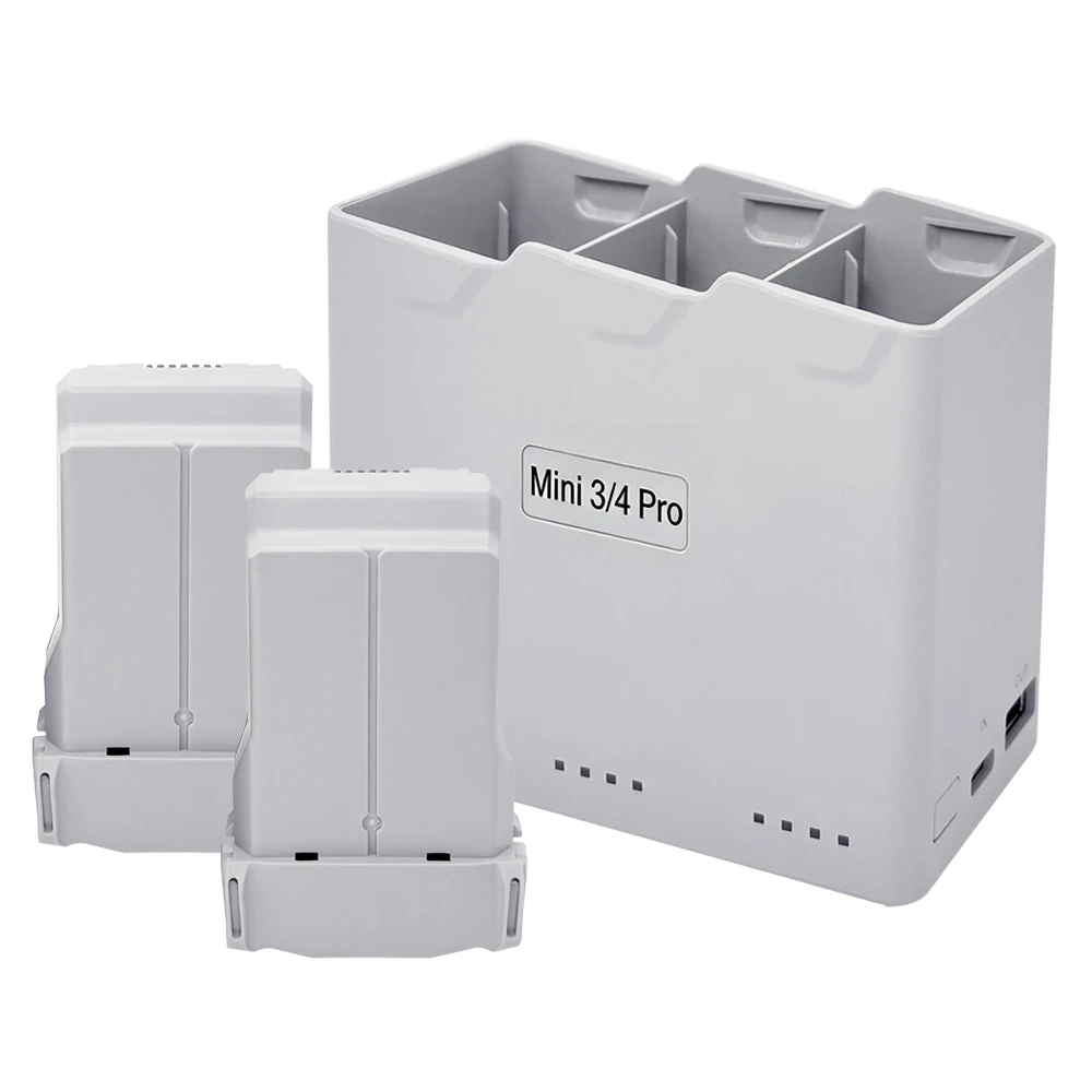 2Pcs Mini 3 /4 Batt…