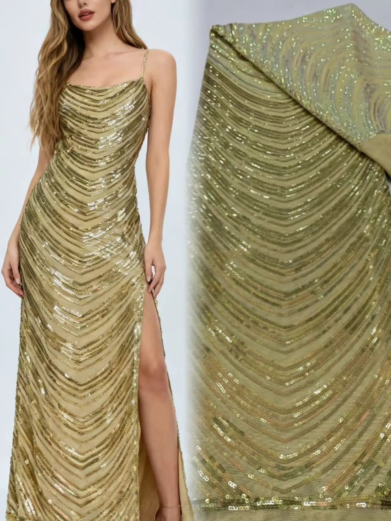 

New Design Sequins Pink African Lace Fabric High Quality Nigerian French Lace Fabric For Women Party Season Dress Sewing 5 Yards