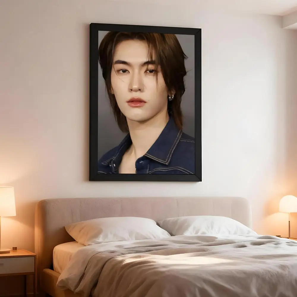 Charming Celebrity B-Boss Chaikamon Poster Artistic Instant Peel-Off Wall Decor Atmosphere Setter for Bedside & Shared Room