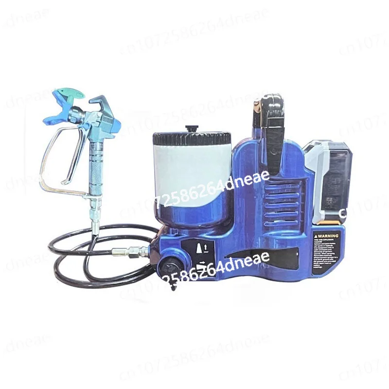 

Ручной распылитель с литиевой батареей на поясной упаковке, покрасочное покрытие, безвоздушная зарядка высокого давления, удобное распыление поршня