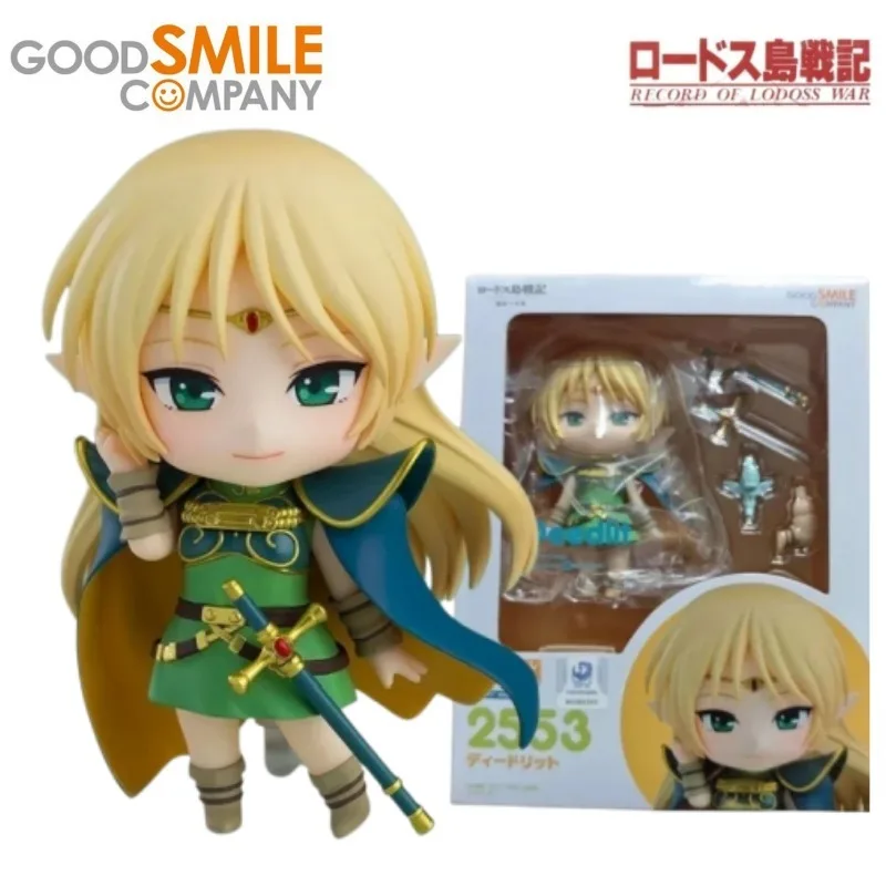 EN STOCK Figura de Acción Original de Good Smile GSC Record of Lodoss War Deedlit, Figura Coleccionable de Anime, Juguete de Regalo