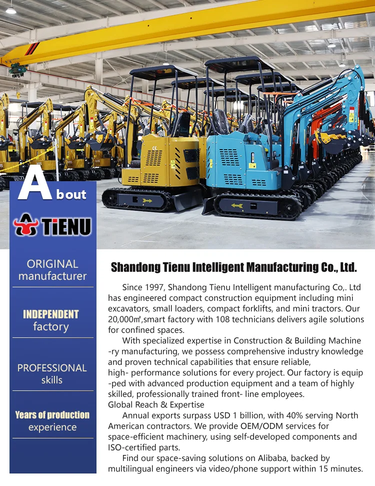 Maßgeschneiderter kompakter Mini-Kompaktlader 700kg 800kg kleiner Frontlader mit Schnellwechsler für Landwirtschaft und Bauwesen – Detail 11
