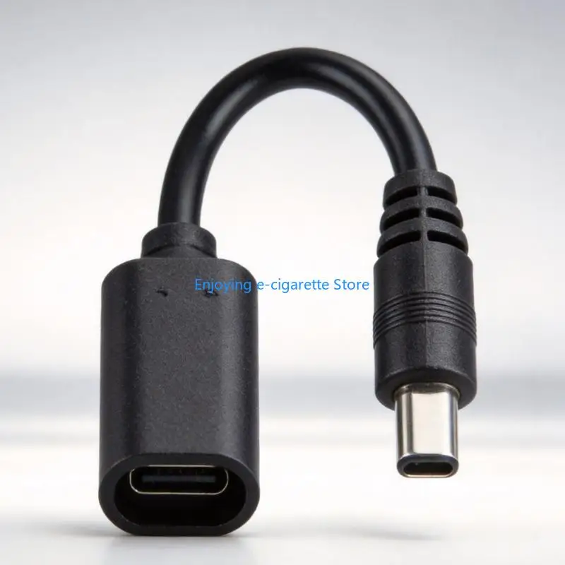 USB C Female to DC3.5x1.35mm Power Cable for Backup Power Use 17cm/6.69inch Y4QF