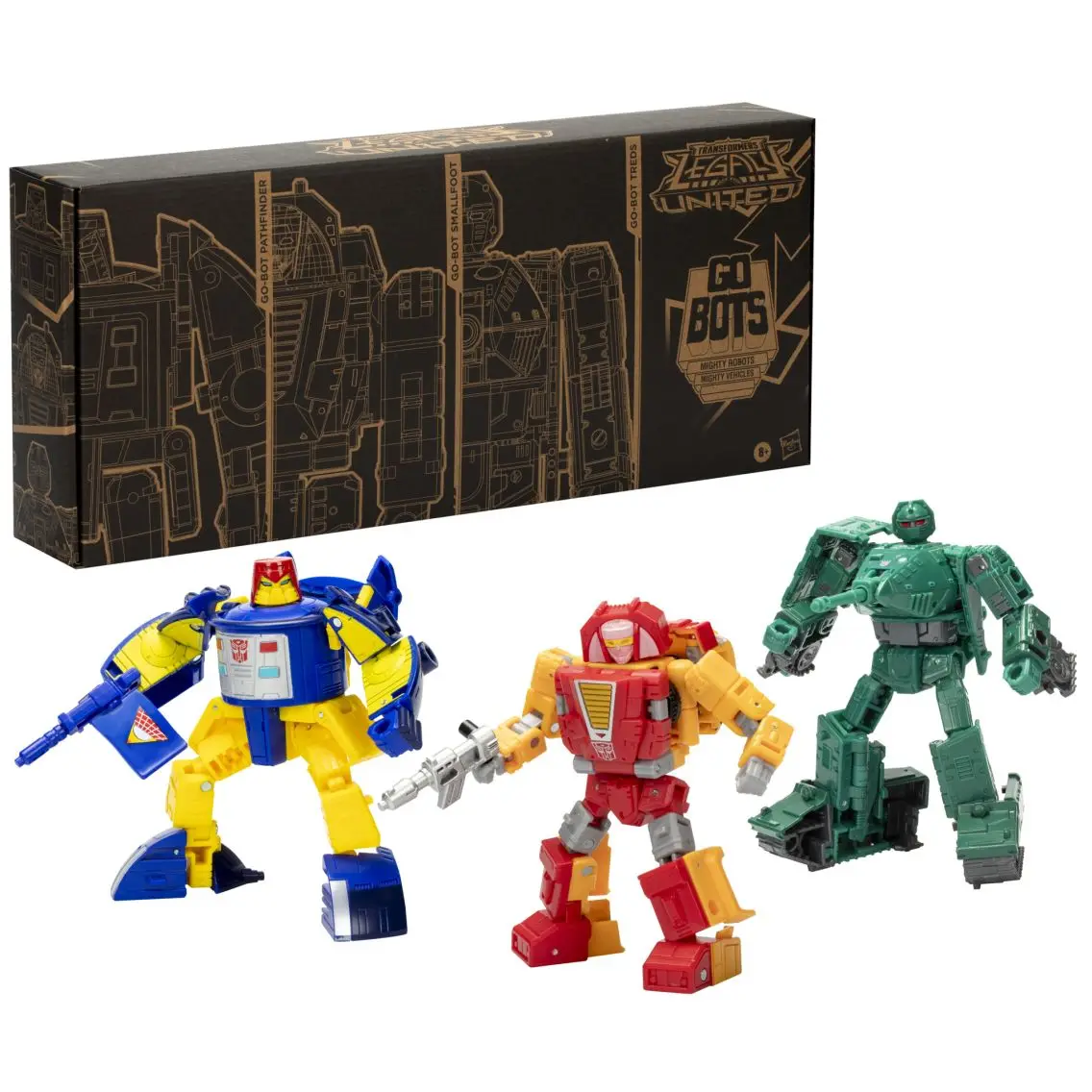 [in-stock] Hasbro Transformers Generations: Selects Legacy United Go-Bot Guardians Action Figures Anime Gift Birthday Present