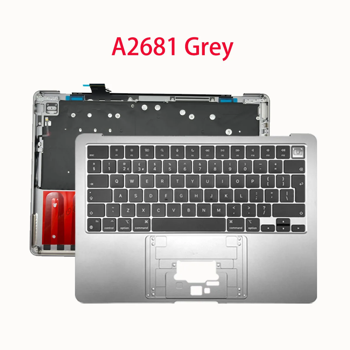 Original A2681 Topcase Palmrest Keyboard and Backlight  US UK French German Layout for Macbook Air 13