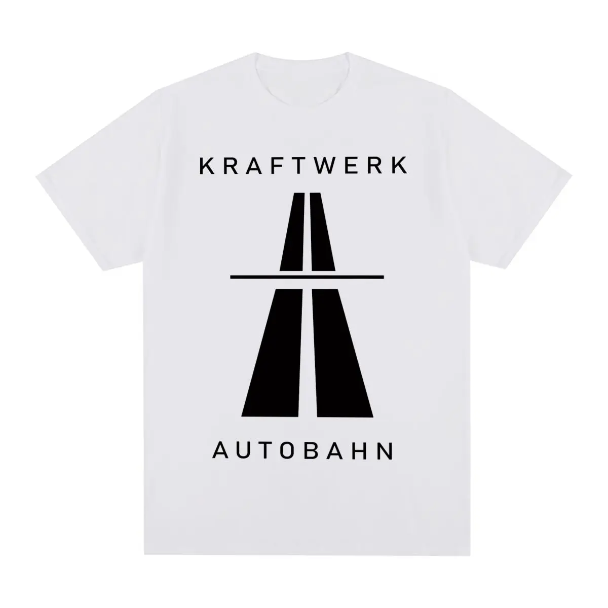 Kraftwerk Autobahn Music Vintage T-shirt Electronic Synth Neu! Krautrock Cotton Men T Shirt New Tee Tshirt Womens Tops