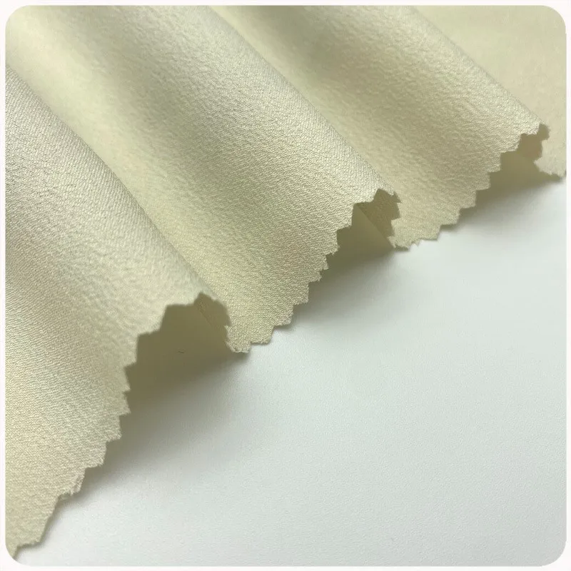 

Silk acetate satin 170g linen fabric high-quality shirt dress