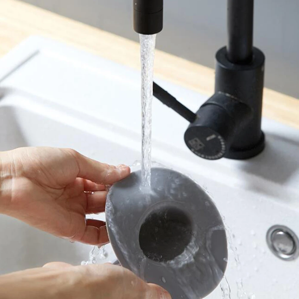 

Grey Fishtail Sink Plug Floor Drain Cover Odor Blocking Cockroach Proof Strainer For Bathroom Kitchen Laundry Workshop