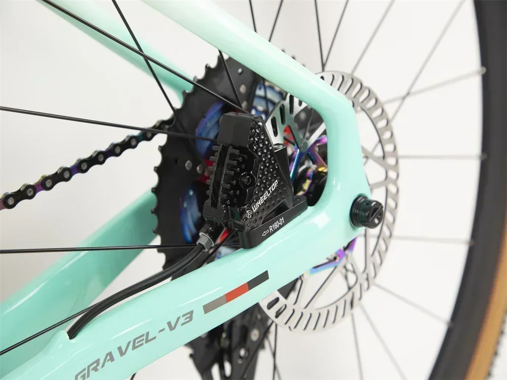 2025 تويتر الحصى V3 WheelTop، GEX -13S راديو متغير ألياف الكربون الطريق الدراجة الصحن الهيدروليكي الفرامل 700*40C bicicleta bicicleta #3