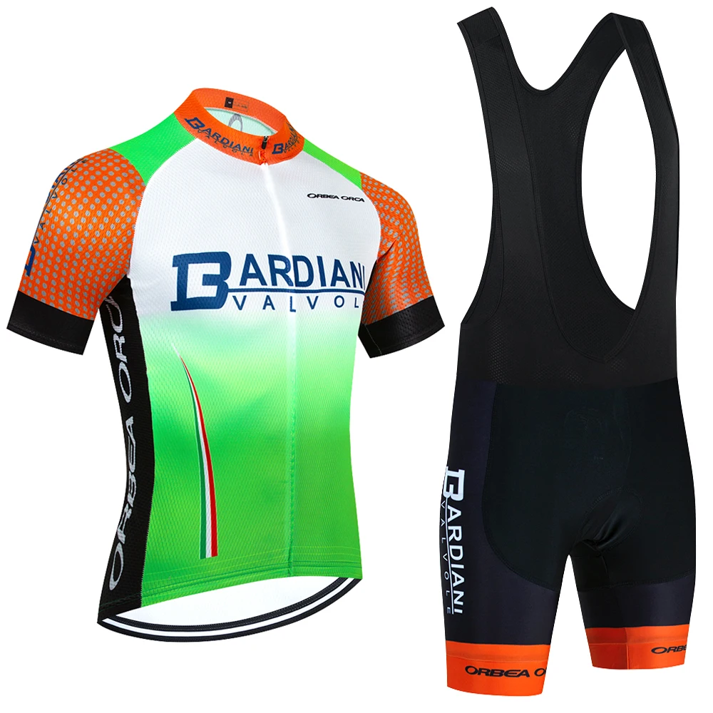 BARDIANI VALVOLE 2024 Cycling Set Men Women MTB Pro Bike Jersey