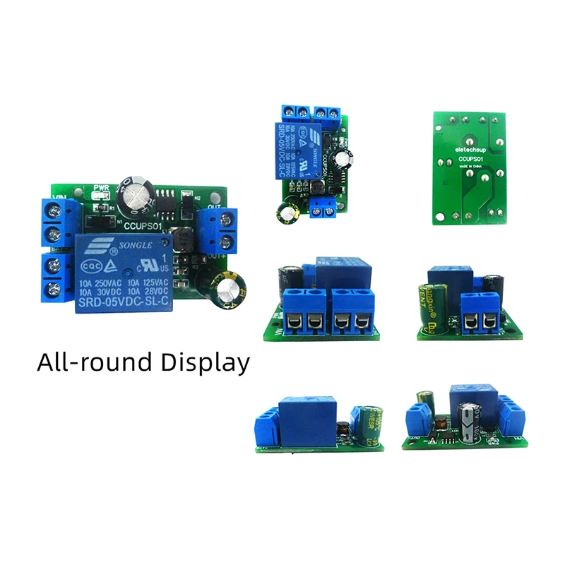 DC 6V-60V UPS Power-OFF Protection Module For Lead-acid Lithium Iron Battery Automatic Switching Module Emergency Cut-off Board