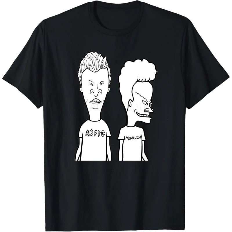 

Butt-head T-Shirt Beavis and Butt-head Shirt Beavis Shirt Anime Tees Cartoon Graphic T Shirts Anime Butt-head Shirts Men T-Shirt