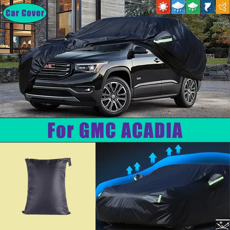 

Car Full Outer Covers Outdoor Waterproof Dustproof Sun Rain Snow Protection Exterior Car Accessories For GMC ACADIA