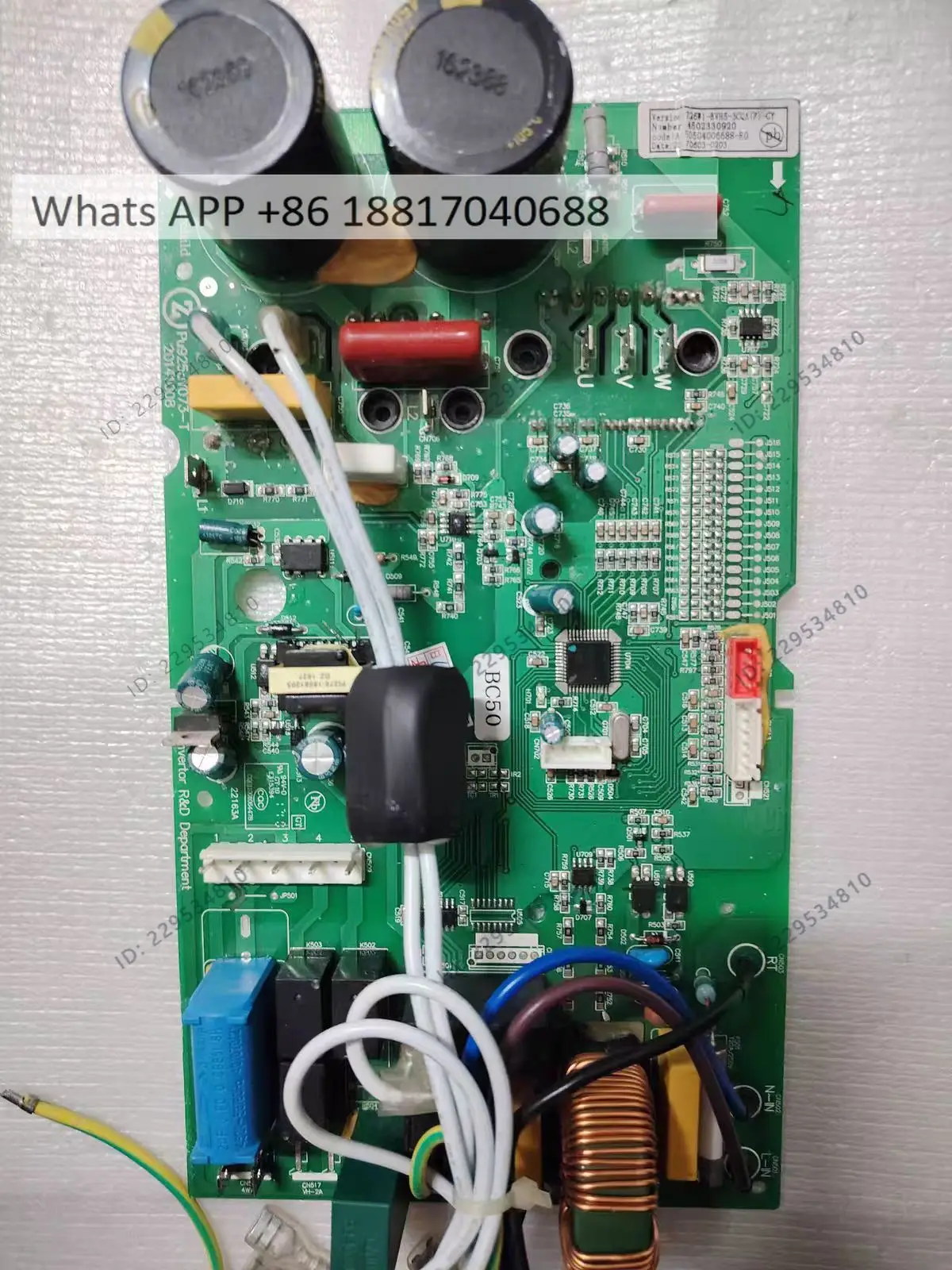 (Disassembly) Frequency conversion board Pu925aY083-T main board