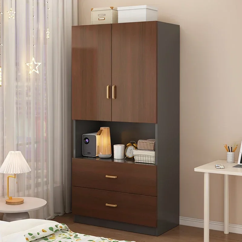 Armarios de madera para niñas, almacenamiento multifunción, armario de diseño para dormitorio, cajón de ropa en forma de cubo, muebles de salón