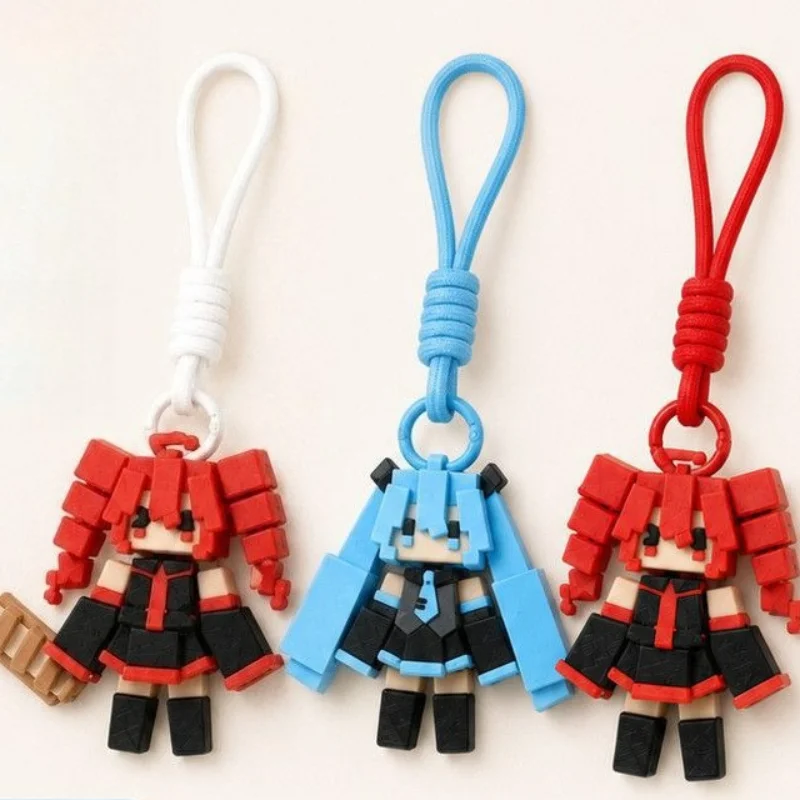 Hatsune Miku bag charm finished two-dimensional miku merchandise Kasane Teto peripheral gift backpack decorative ornament view 5