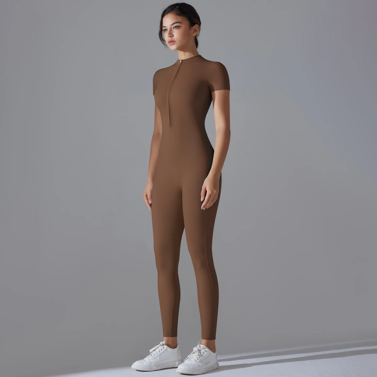 Frauen Bodys Fitness Sport Body Yoga Anzug Atmungsaktiv Schnell Trocknend Sport Yoga Kleidung frauen Gym Push Up Workout – Detail 21