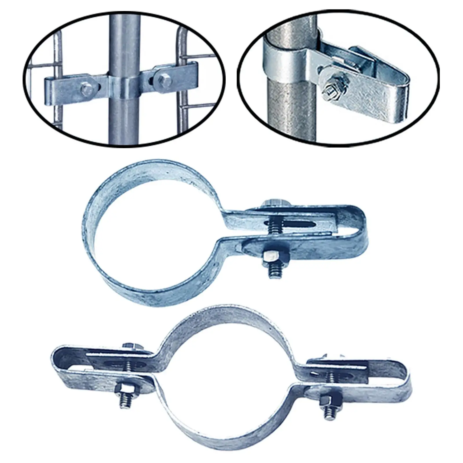 Sturdy Lock Grip Tube Clips Tarp Buckle Shade Cloth Heavy Duty Mesh Clamps for Modular Fence Outdoor Fences view 5
