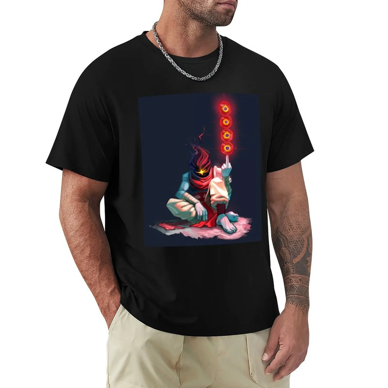 

dead cells T-Shirt Work Short Sleeve Cotton Top