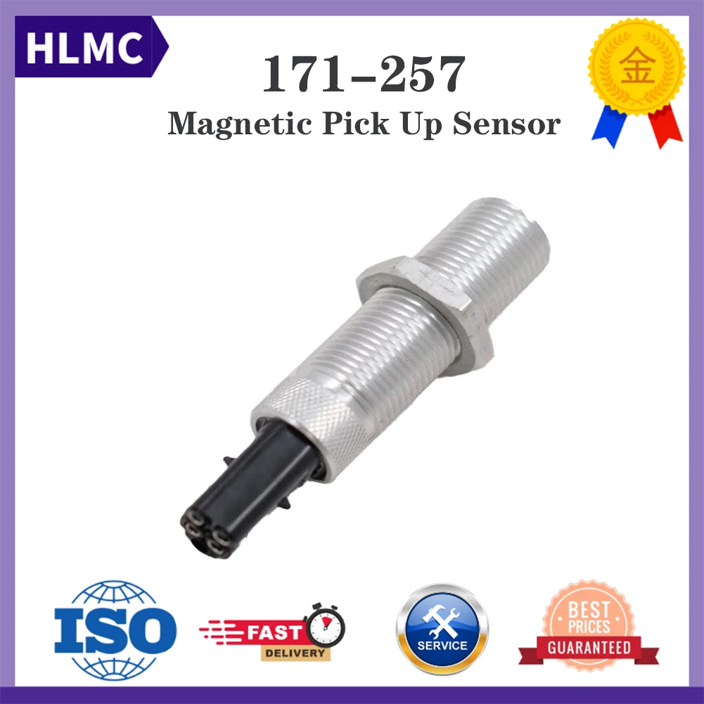 Excavator Diesel Engine 403 404 Speed Sensor M18x1.5 7.5KVA-35KVA Magnetic Pick Up Sensor 171-257 171257