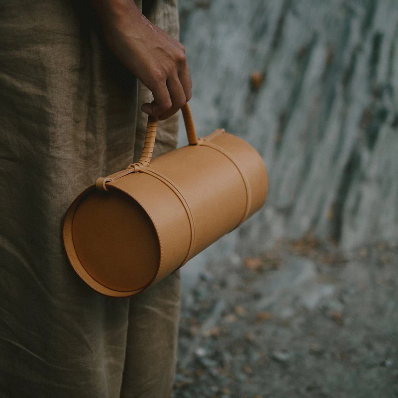 Luksusowy projektant torebki dla kobiet 2023 wysokiej jakości kształt beczki Retro osobowości splot przenośne torby na ramię Crossbody