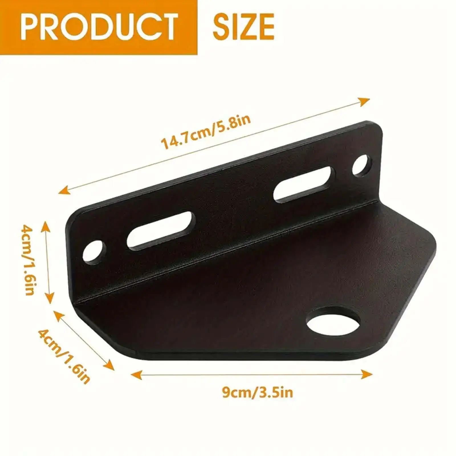 Zero Turn Mower Trailer Hitch Heavy Duty Carbon Steel Tow Hook for Lawn and Garden Convenience