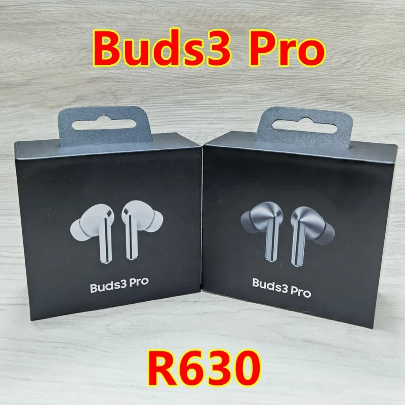 2025 سماعات أذن لاسلكية Galaxy Buds3 Pro، سماعات رأس هجينة ANC داخل الأذن، وقت تشغيل 25 ساعة، صوت هاي فاي لصالة الألعاب الرياضية/الجري