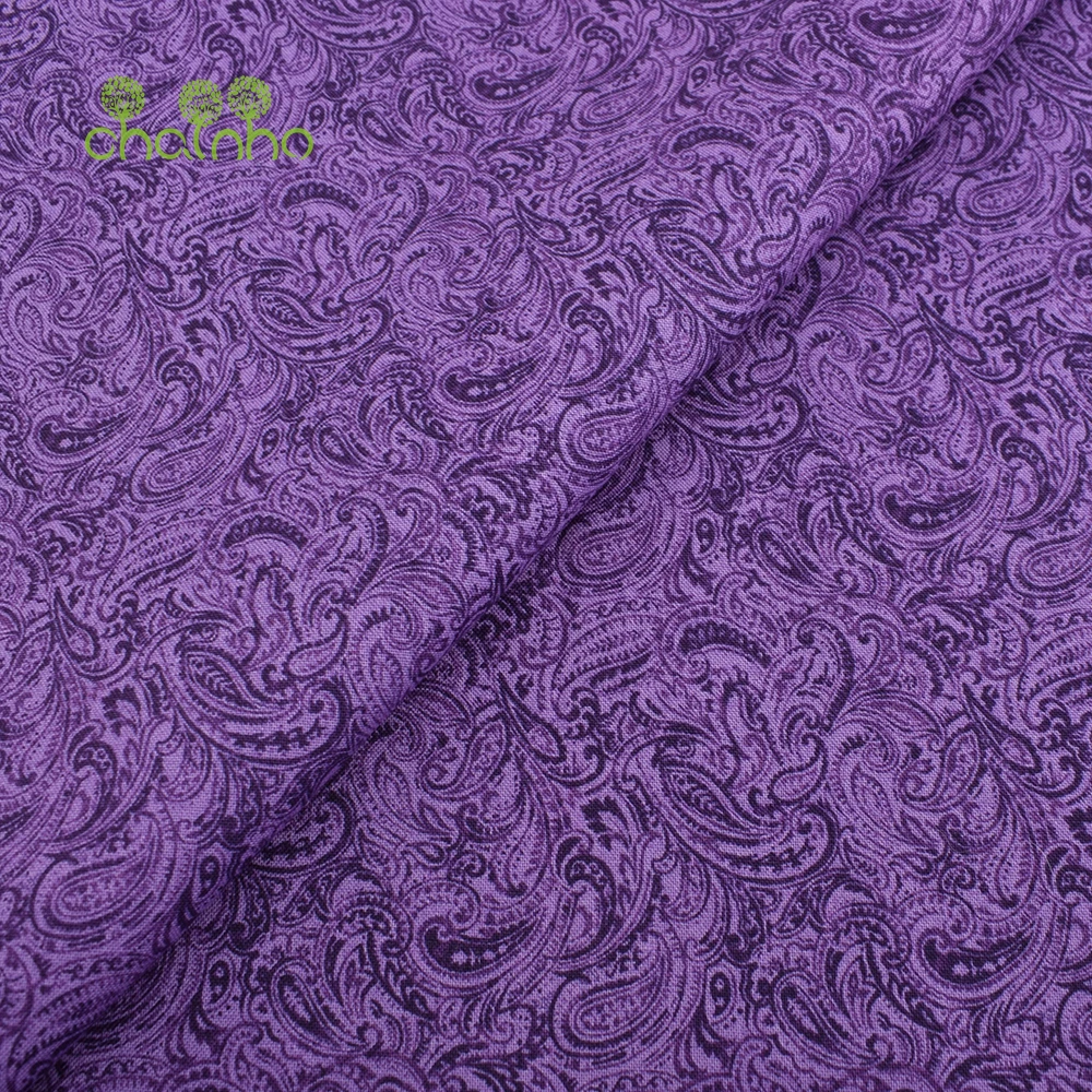 Chainho,Purple Series,Plain Cotton Fabric,Patchwork Cloth,10 Colors Of Handmade DIY Quilting & Sewing Craft,Cushion,Bag Material