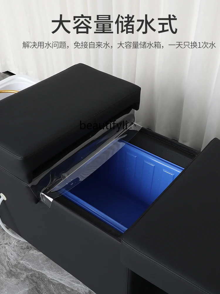 

06Letto per shampoo la conservazione dell'acqua letto per massaggi a circolazione d'acqua a temperatura costante per fumig