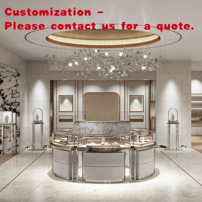 custom.SUNDO Factory Jewellery Kiosk Design 3d Watch Jewelry Shopping Mall Kiosk Jewellery showcase