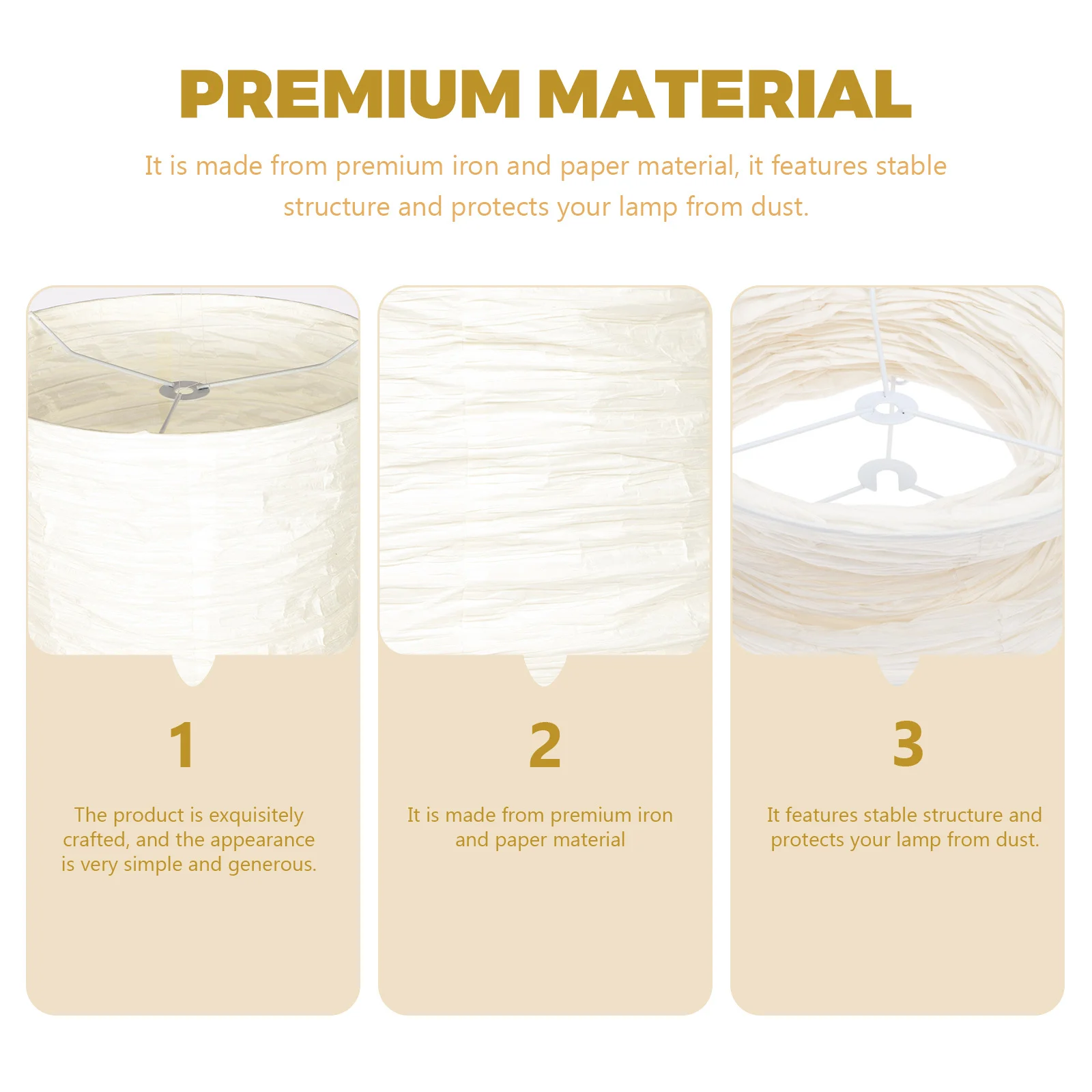 

Paper Floor Lamp Shade Nordic Simple Cover Protective Lamp Shade for Bedroom Cozy Home Decor Modern Paper