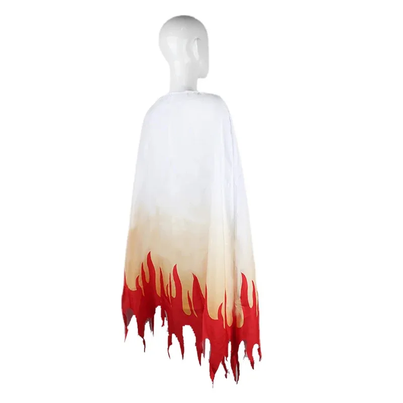 2025 Nuevo kimono de anime Rengoku para niños y adultos, uniforme Demon Slayer con polainas, capa de Kimetsu No Yaiba ★ ★ ★   hh