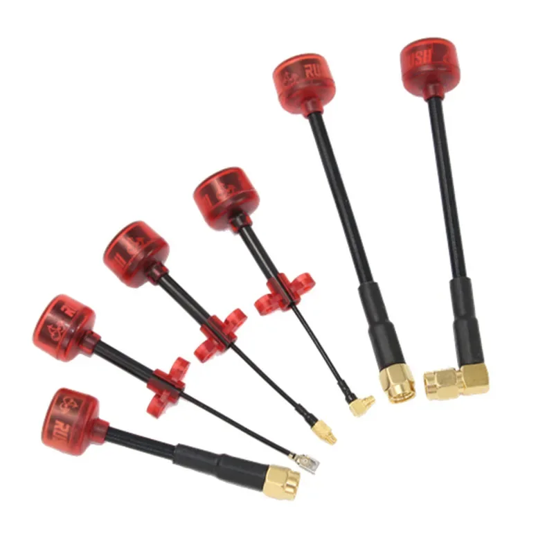 RUSH Cherry FPV 5.8G 1.2dBi Circular Polarization Antenna RHCP LHCP SMA UFL MMCX-J MMCX-JW Connector Adapter for Racing Drones