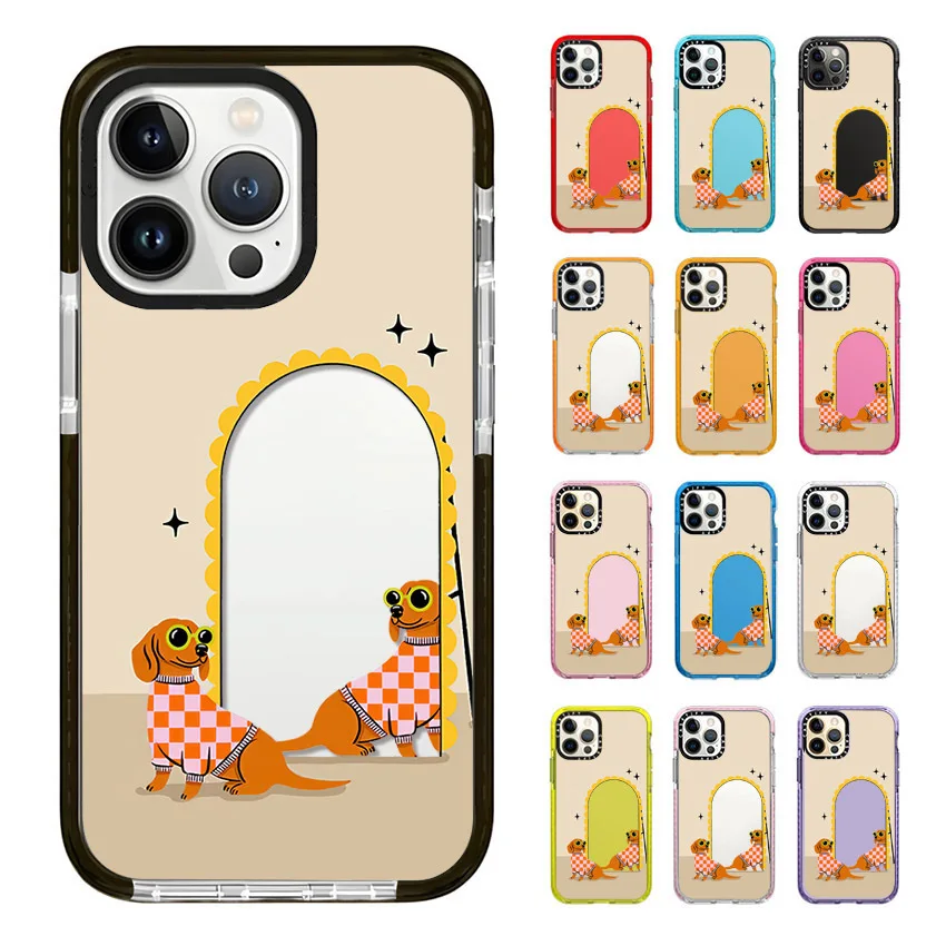 Чехол для телефона с изображением кота для iPhone 17, 16, 15, 14, 13, 12, 11 Pro Max XR 7 8 Plus SE 2020 2022, мини-воздушная мягкая противоударная задняя крышка из ТПУ