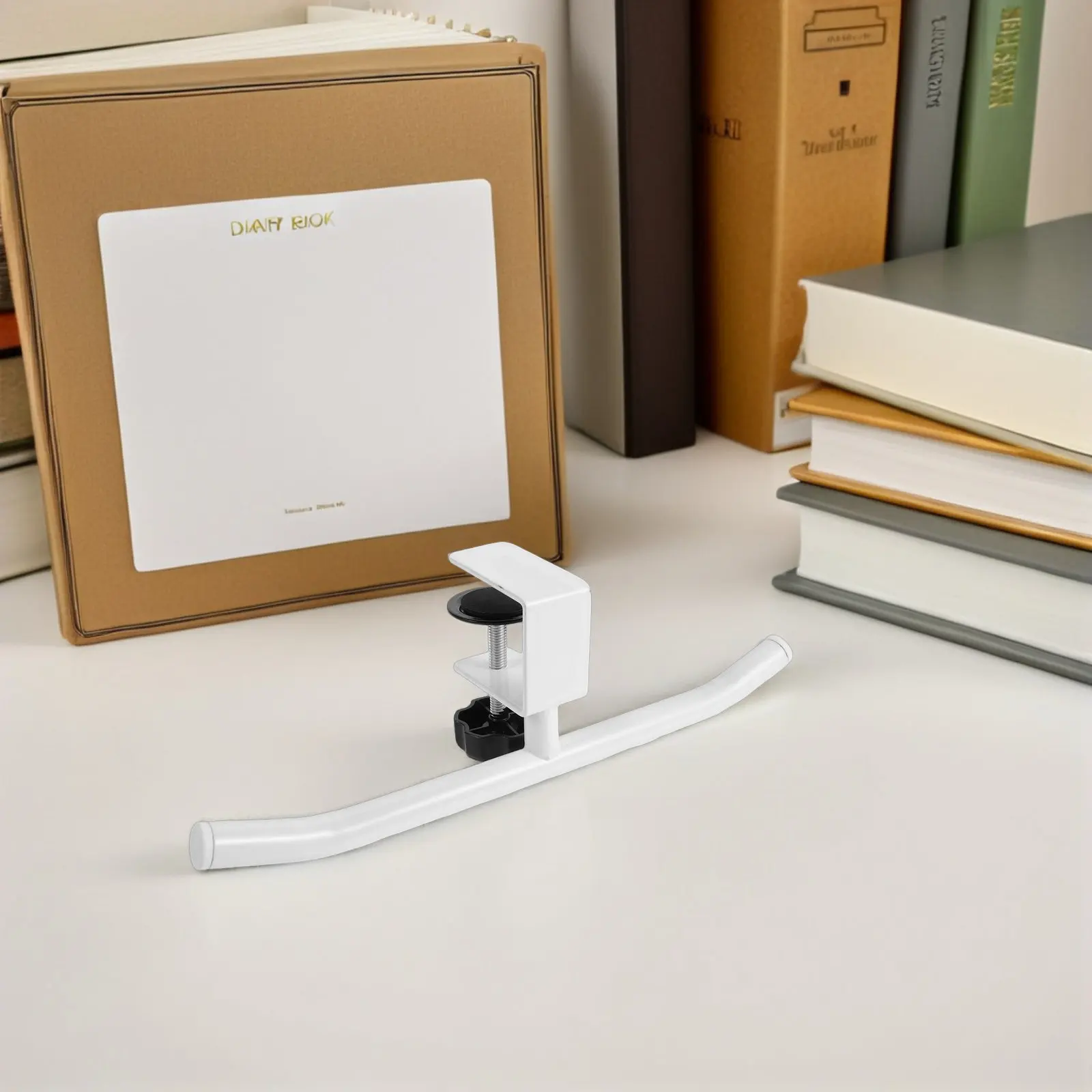 

Backpack Hanger for Desk Table Clamp-on Adjustable Under Desk Holder Fits Thickness Less Than 4Cm Office Classroom Bag Hook