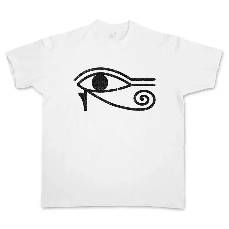 EYE OF RA I SIGN T SHIRT Egypt Horus Pharao Falcon Sun God Egyptian