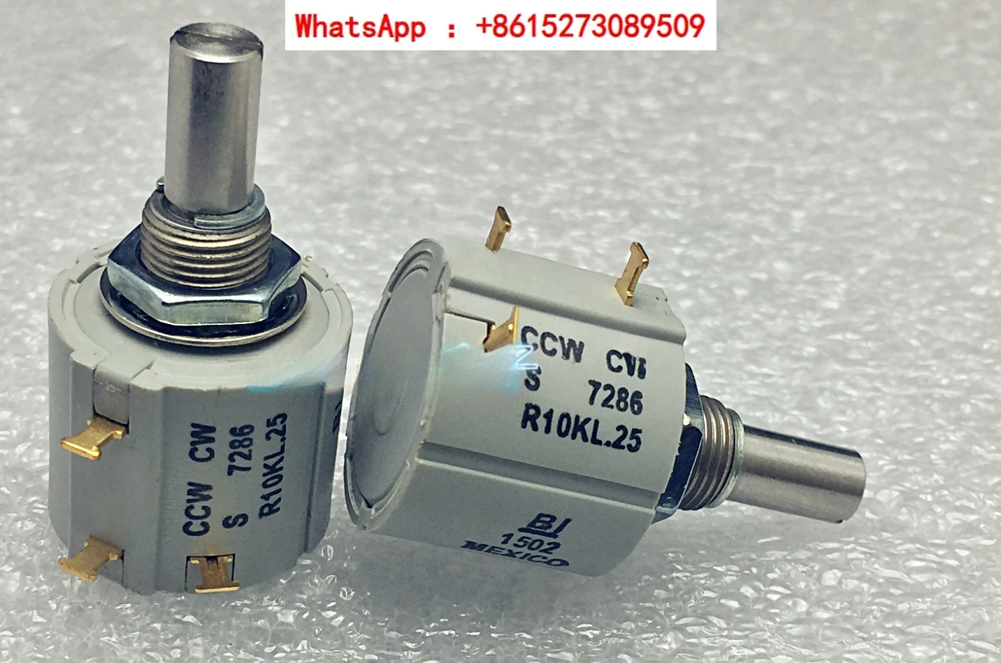 

Original US imported BI S 7286 R1K 2K 5K 10K precision multi turn potentiometer