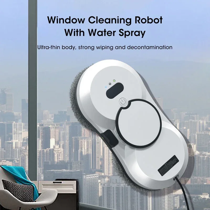 Fully Automatic Window Cleaning Robot Water Spray Intelligent Electric Brush Magnetic Brushless Motor Car Glass Washer