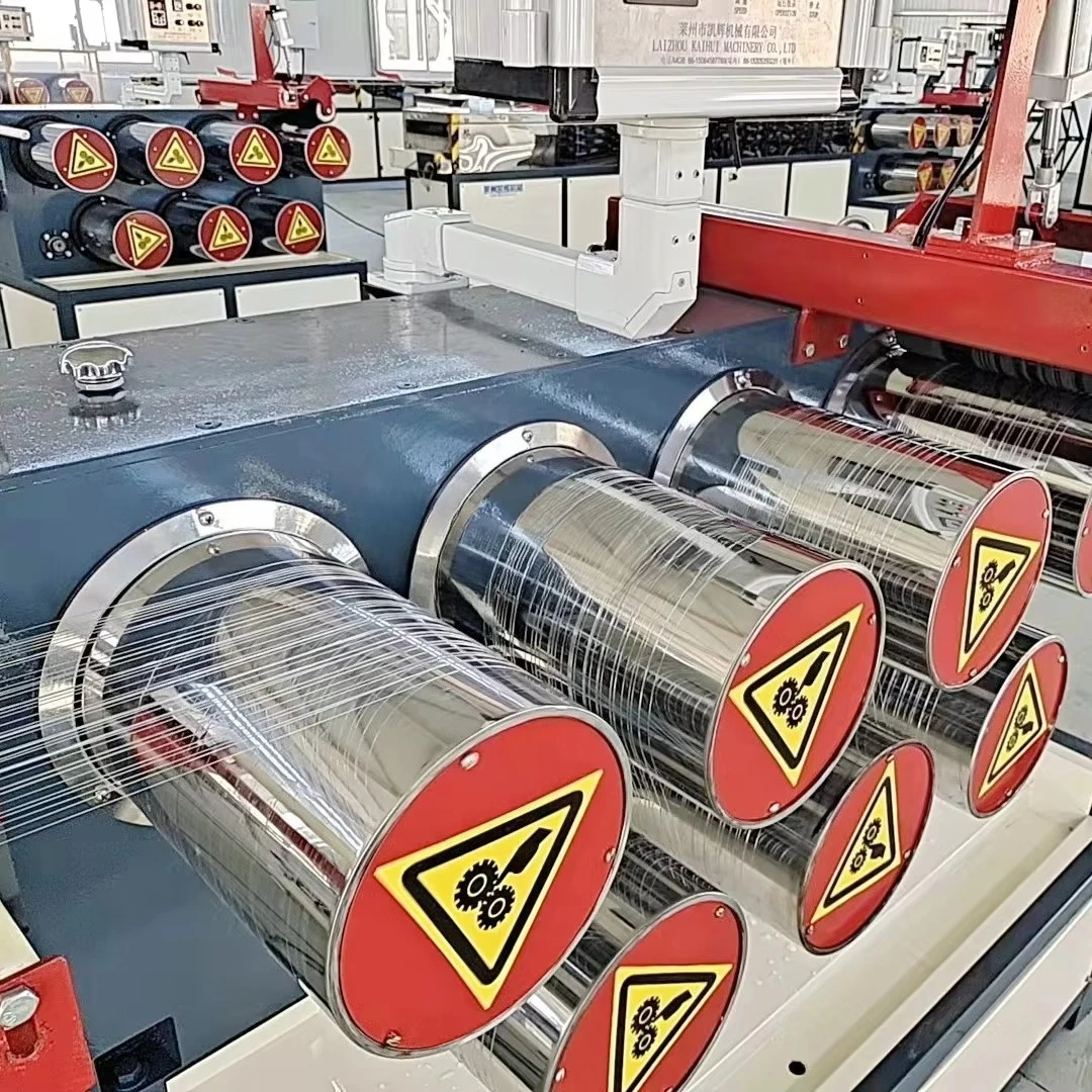 Badminton Tennis Nylon Racket Filament Extrusion Line PA6 PA66 Racquet String Extruding Machinery