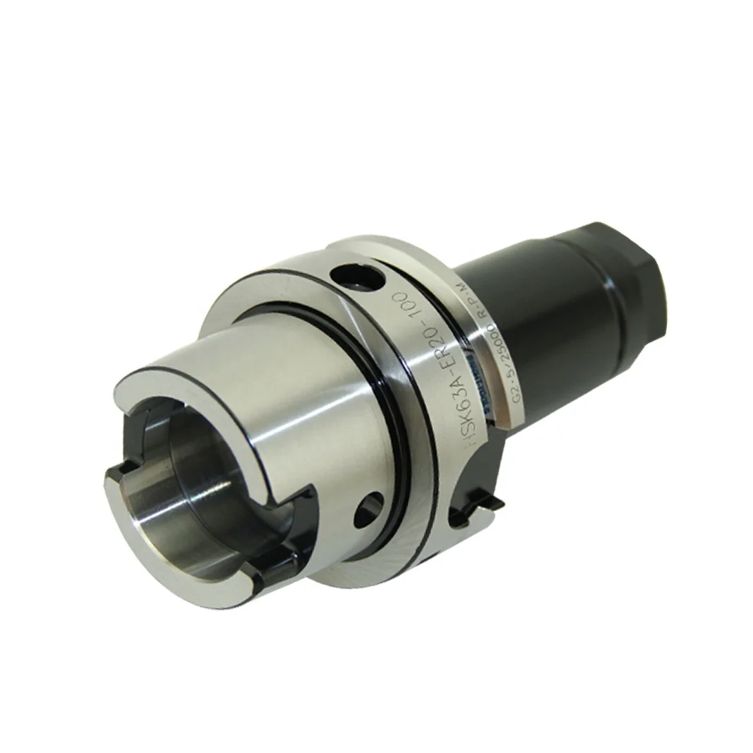 Factory Supply High Precision HSK63 Adapter ER Collet Chuck Tool Holder for Cnc