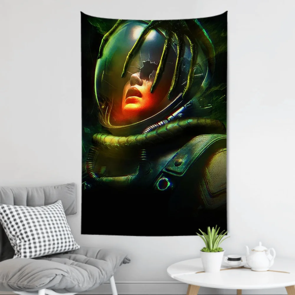 

Classic horror movies A-ALIENs Tapestry Room Decor Wall Cloth Party Hanging Background Room Decor Baby Room