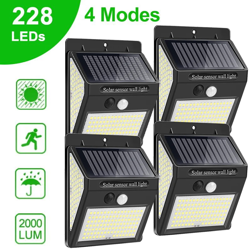 228 144 Güneş Enerjili LED Lamba: Bahçeniz İçin Mükemmel Aydınlatma Çözümü