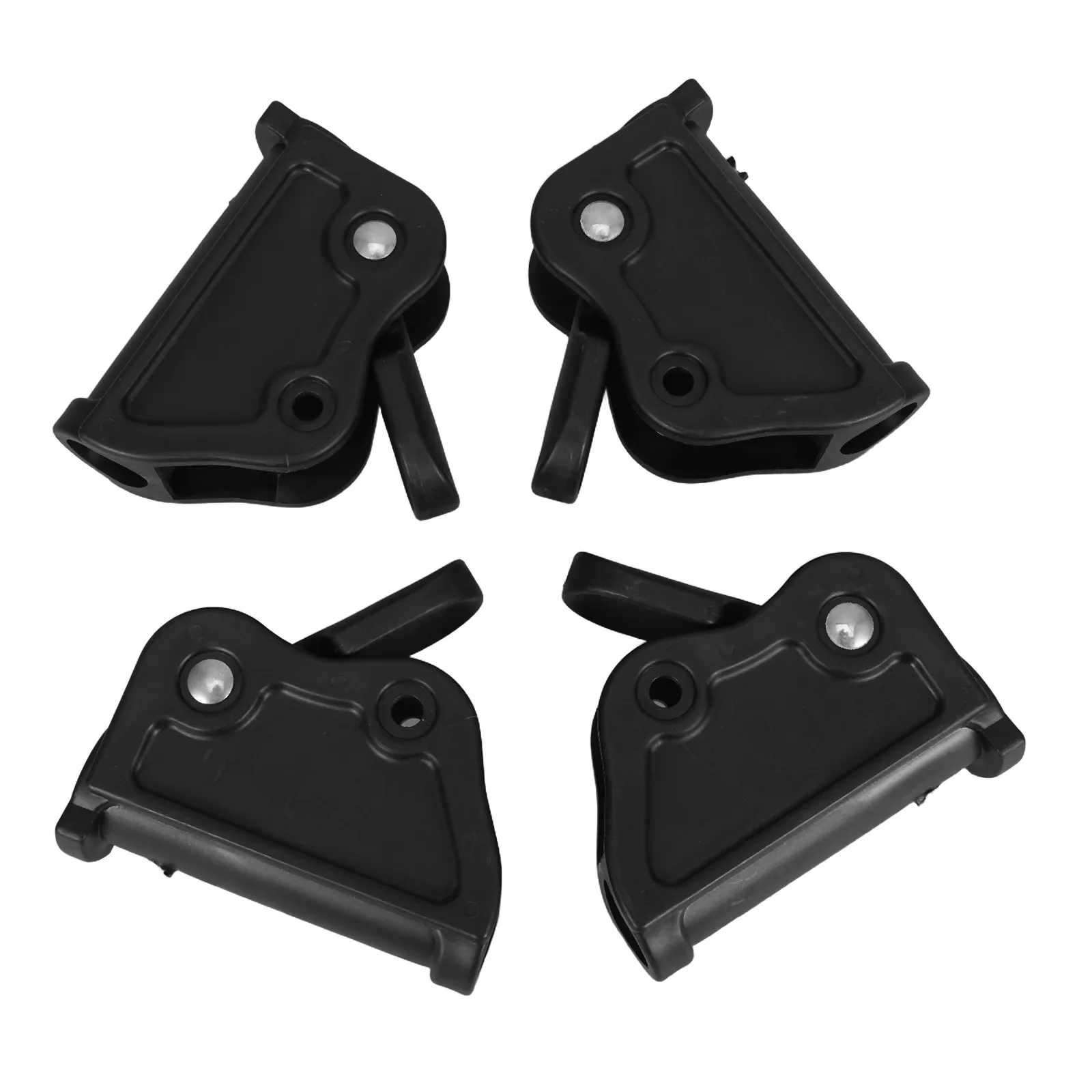 4Pcs Space-Saving Foldable Latch Hinge for Recliner Chair Accessories Outdoor Furniture Repair Accessories Folding Lounge Chair