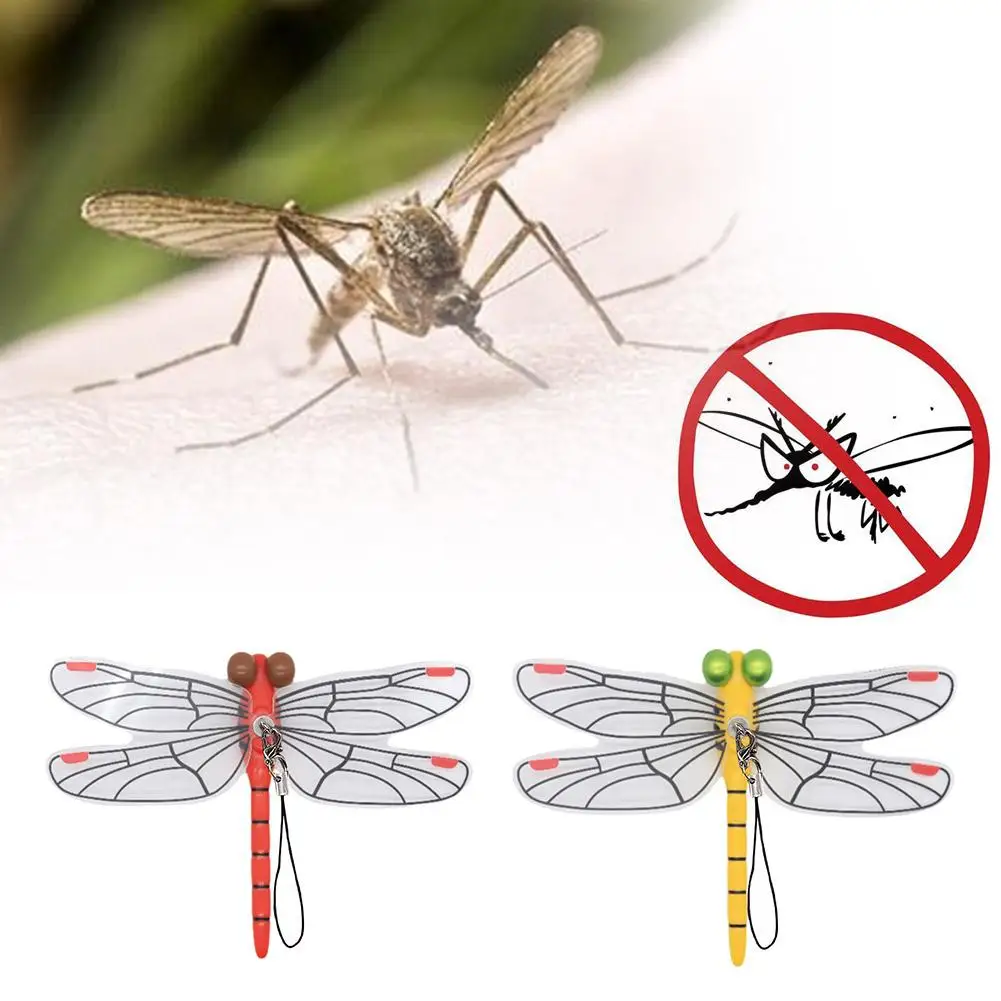 Simulation Of Large Dragonfly Outdoor Insect Repellent Toy Rod Model Mosquito Artifact Dragonfly Pendant Realistic Repellen A5U9