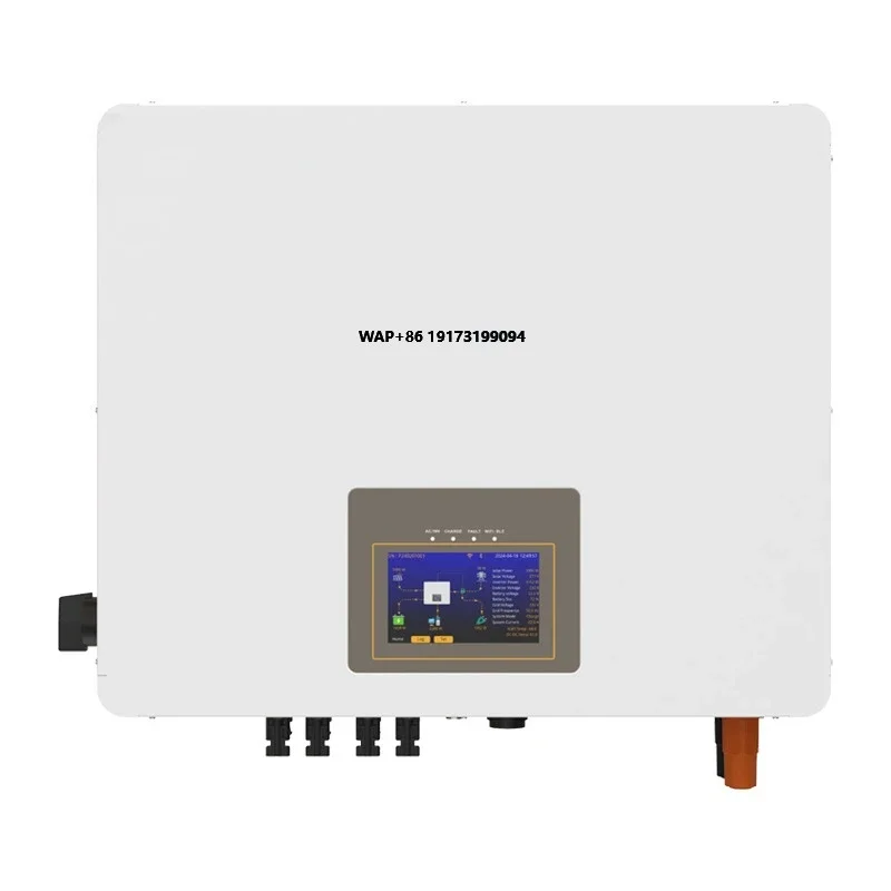 8KW Single Phase Hybrid Solar String Inverter with Tracking
