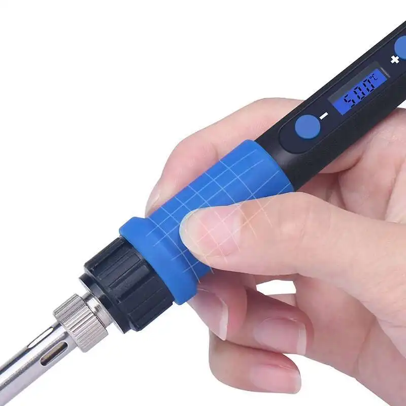 

YIHUA 100W Soldering Iron Kit with Slot Heating Element 500 Celsius Digital Temperature Adjustable Soldering Iron Station 928D-I