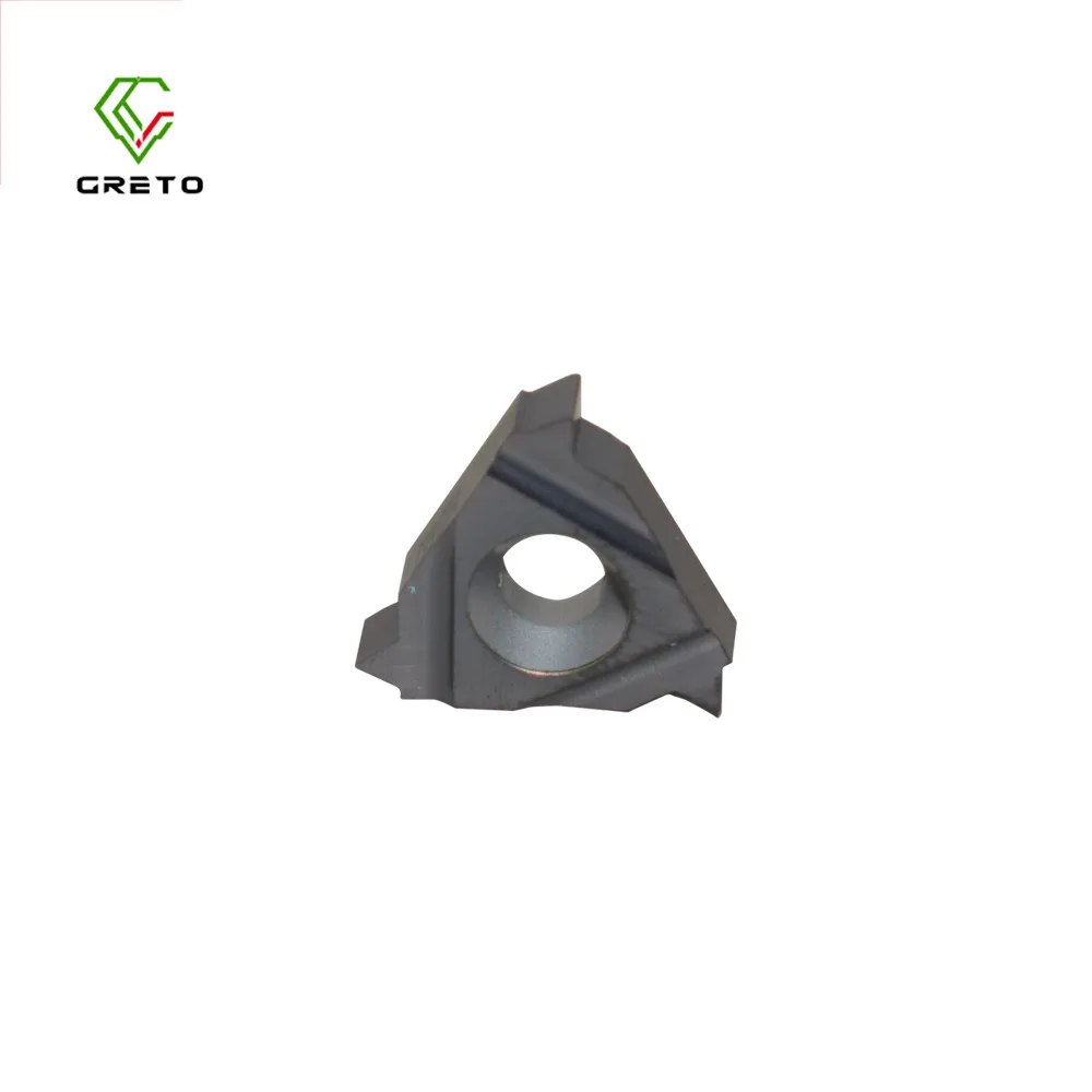 

Резьбонарезной инструмент GRETO 16ER8NPT 16ER11.5NPT 16ER14NPT 16ER18NPT 16ER27NPT GT4201 GT4202, режущий инструмент с ЧПУ, карбидные вставки, режущие Токарные Пластины